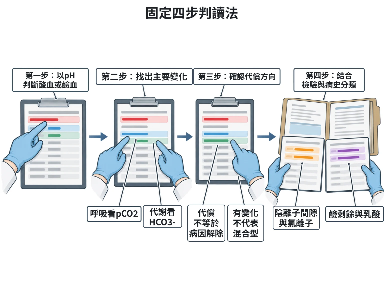 固定四步判讀法教學插圖