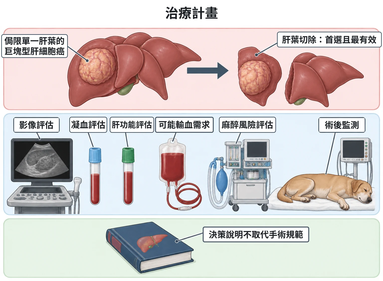 治療計畫教學插圖