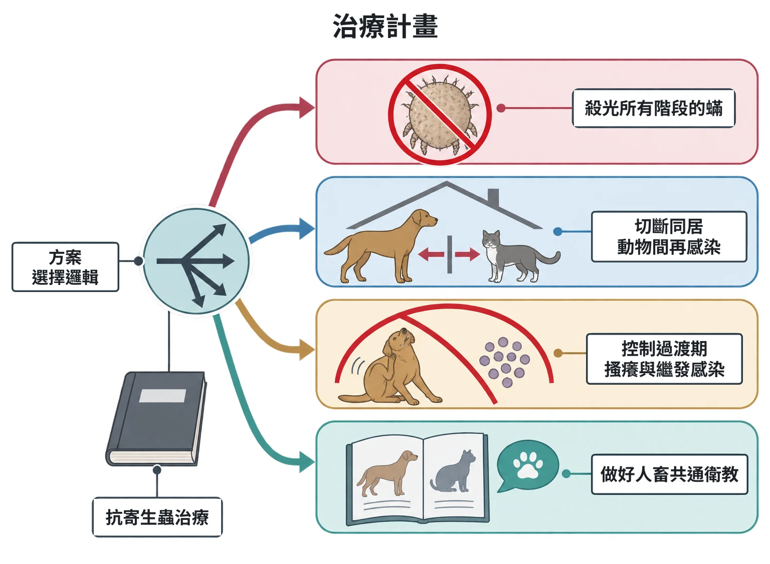 治療計畫教學插圖
