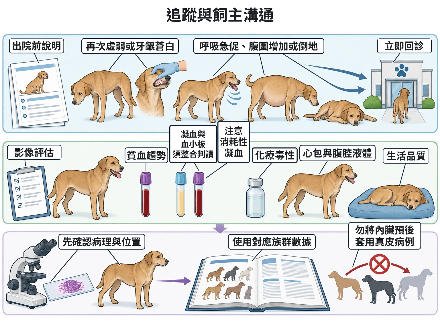 追蹤與飼主溝通教學插圖