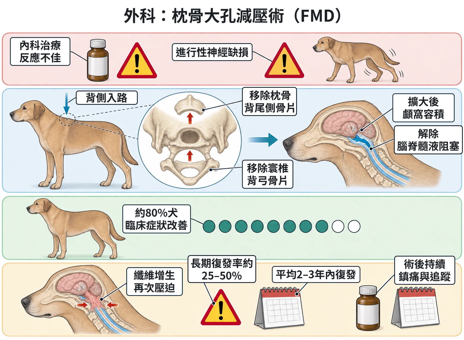 外科:枕骨大孔減壓術(FMD)教學插圖