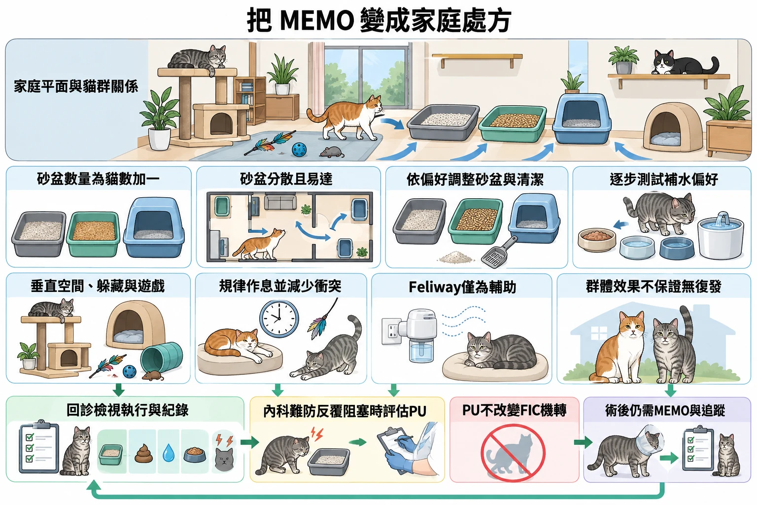 把 MEMO 變成家庭處方教學插圖
