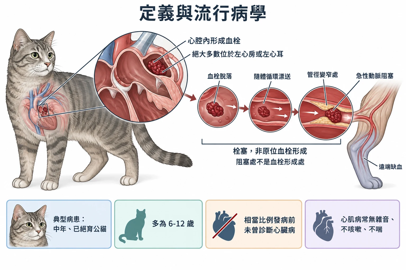 定義與流行病學教學插圖