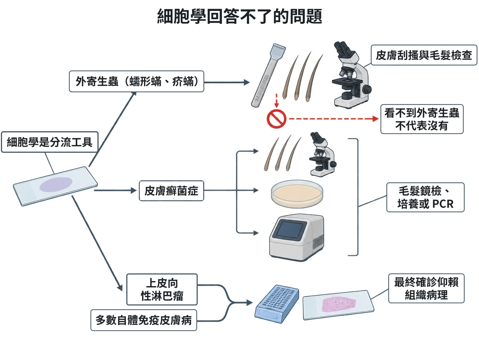 細胞學回答不了的問題教學插圖