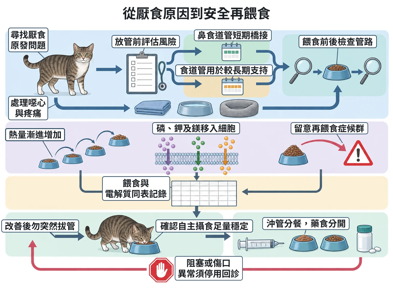從厭食原因到安全再餵食教學插圖