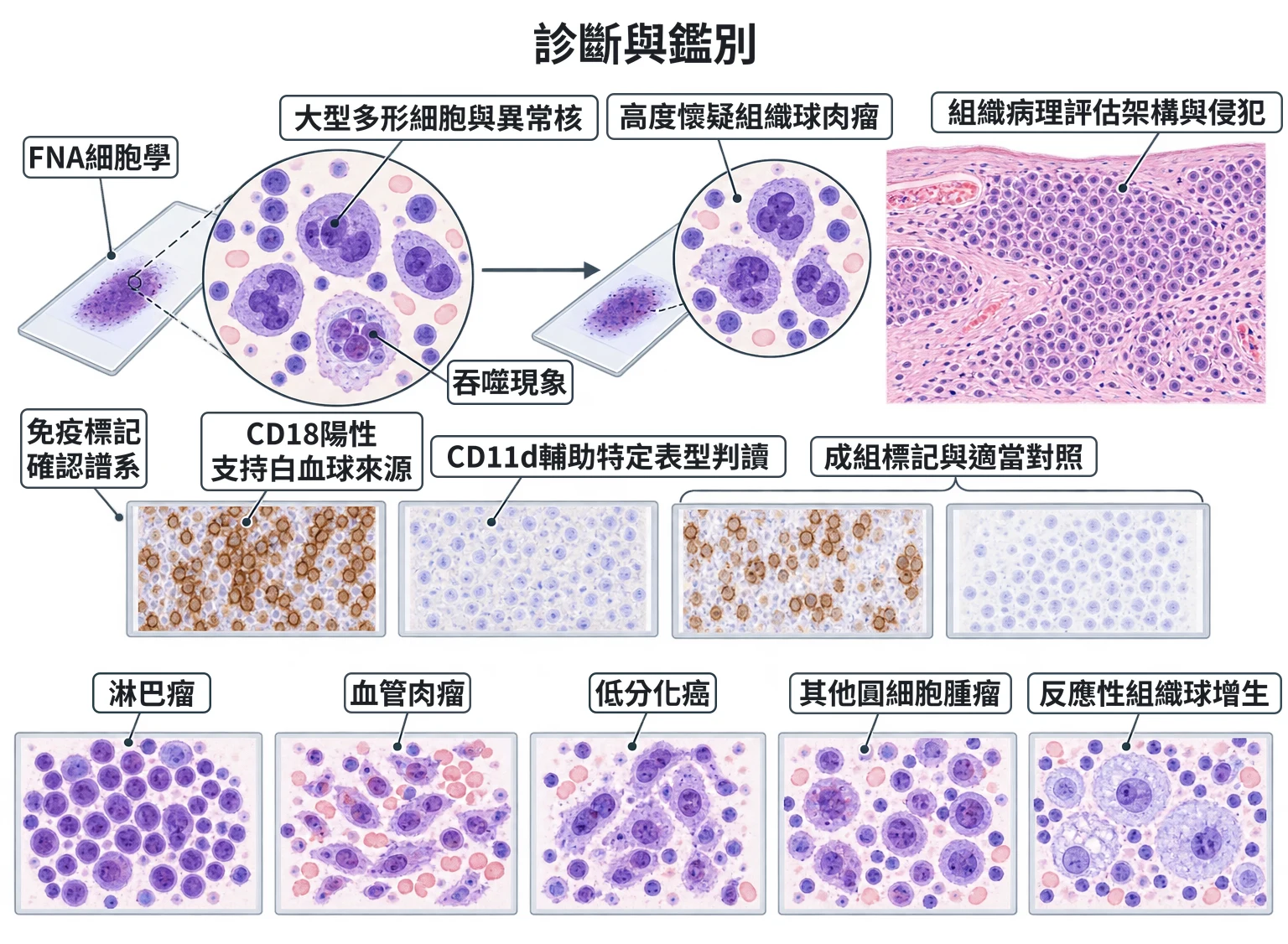 診斷與鑑別教學插圖