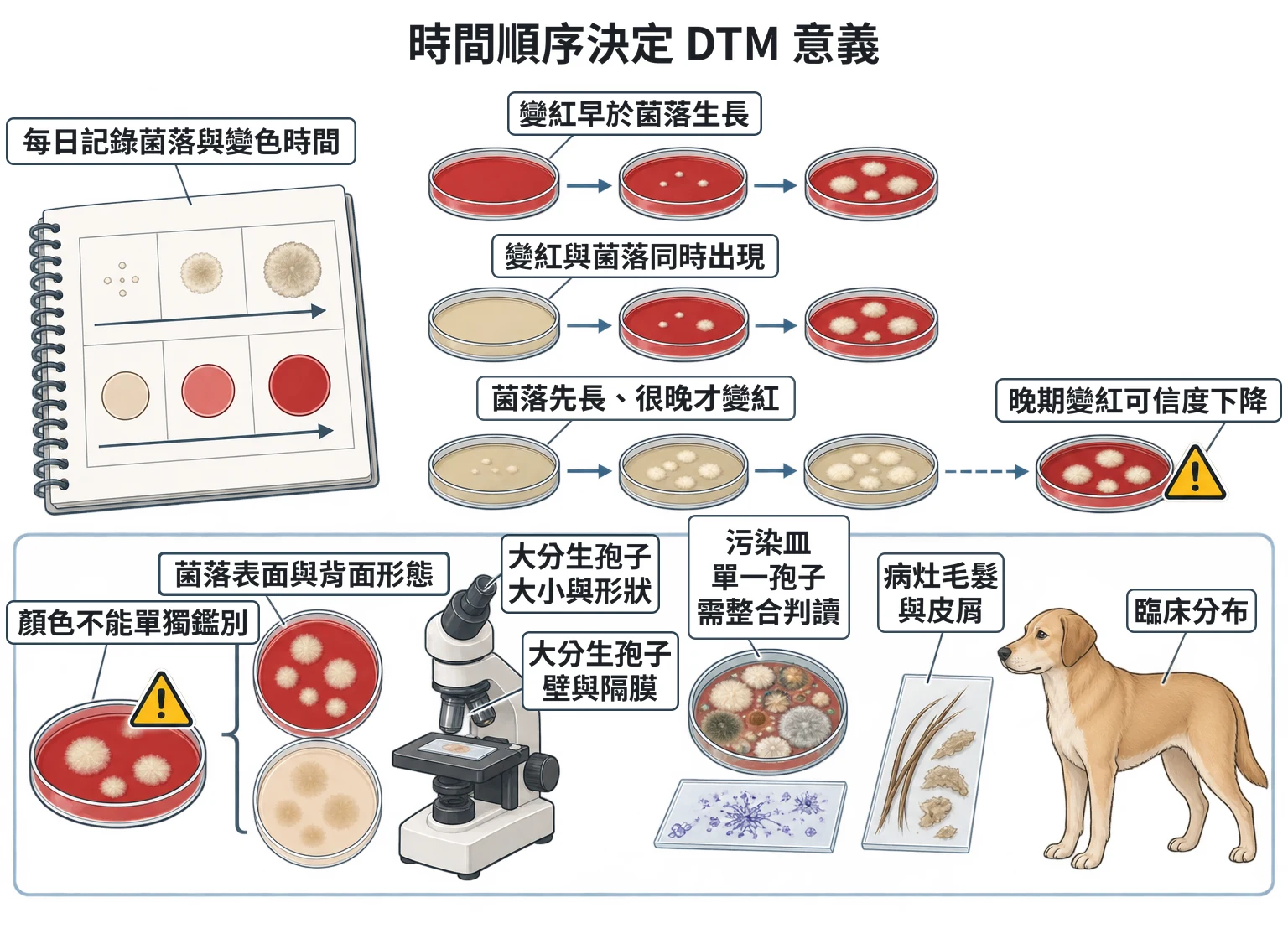 時間順序決定 DTM 意義教學插圖