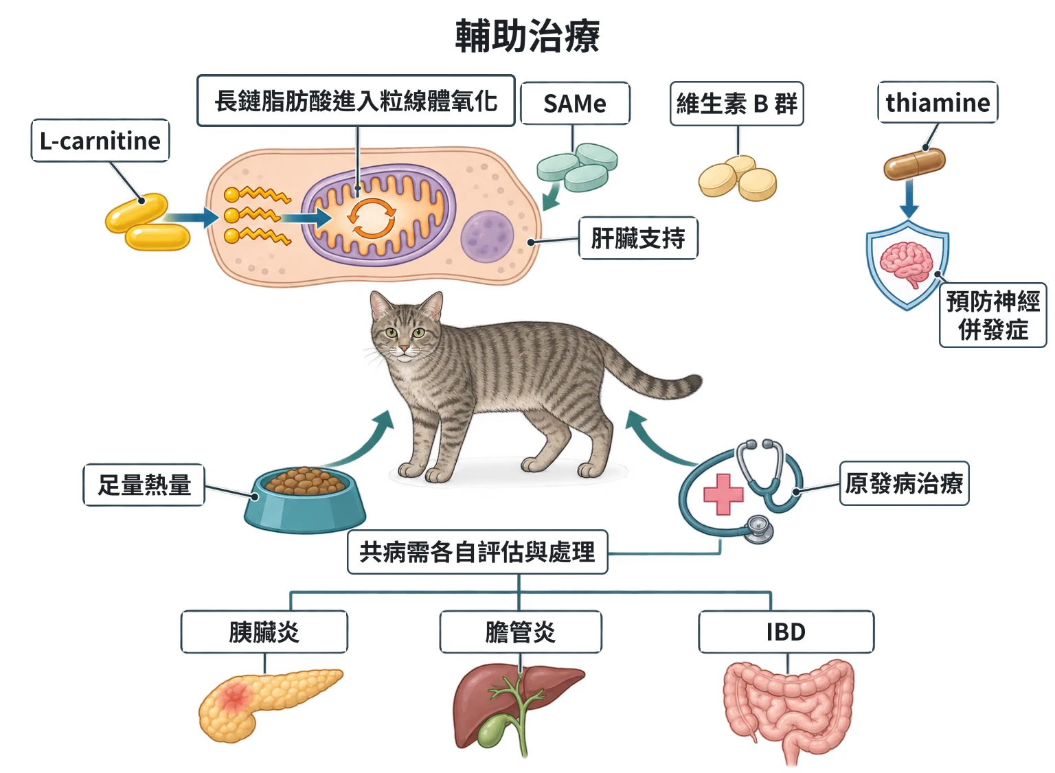 輔助治療教學插圖
