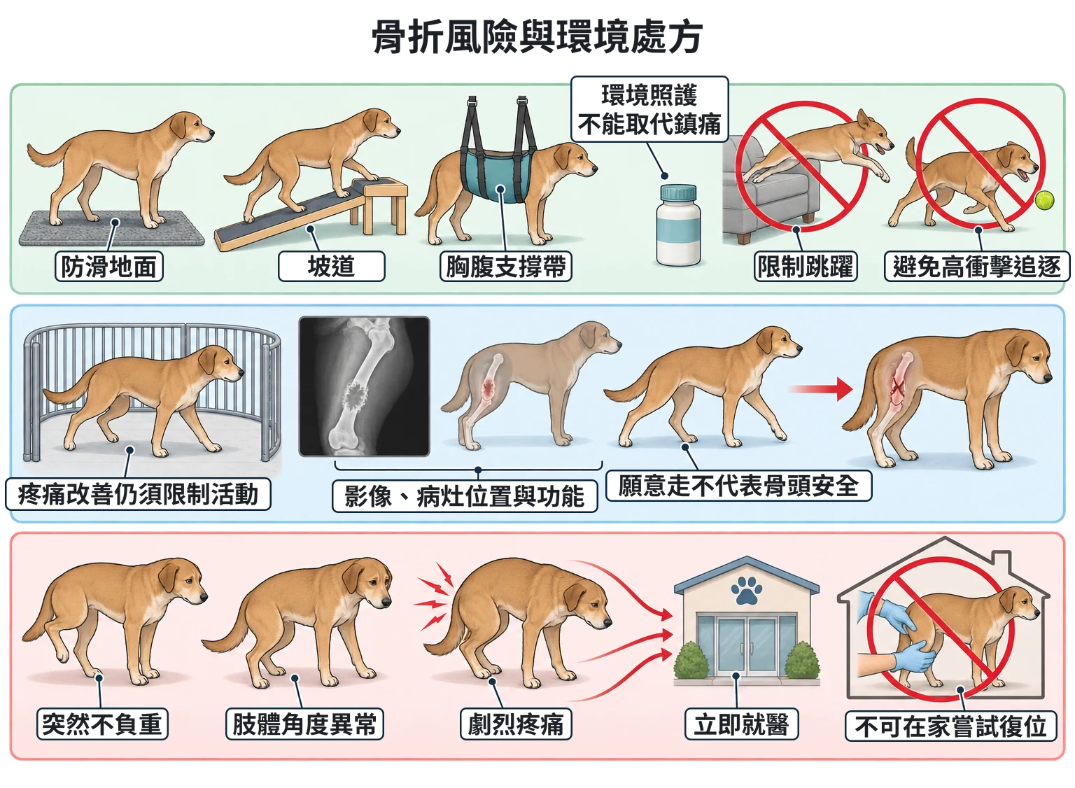 骨折風險與環境處方教學插圖