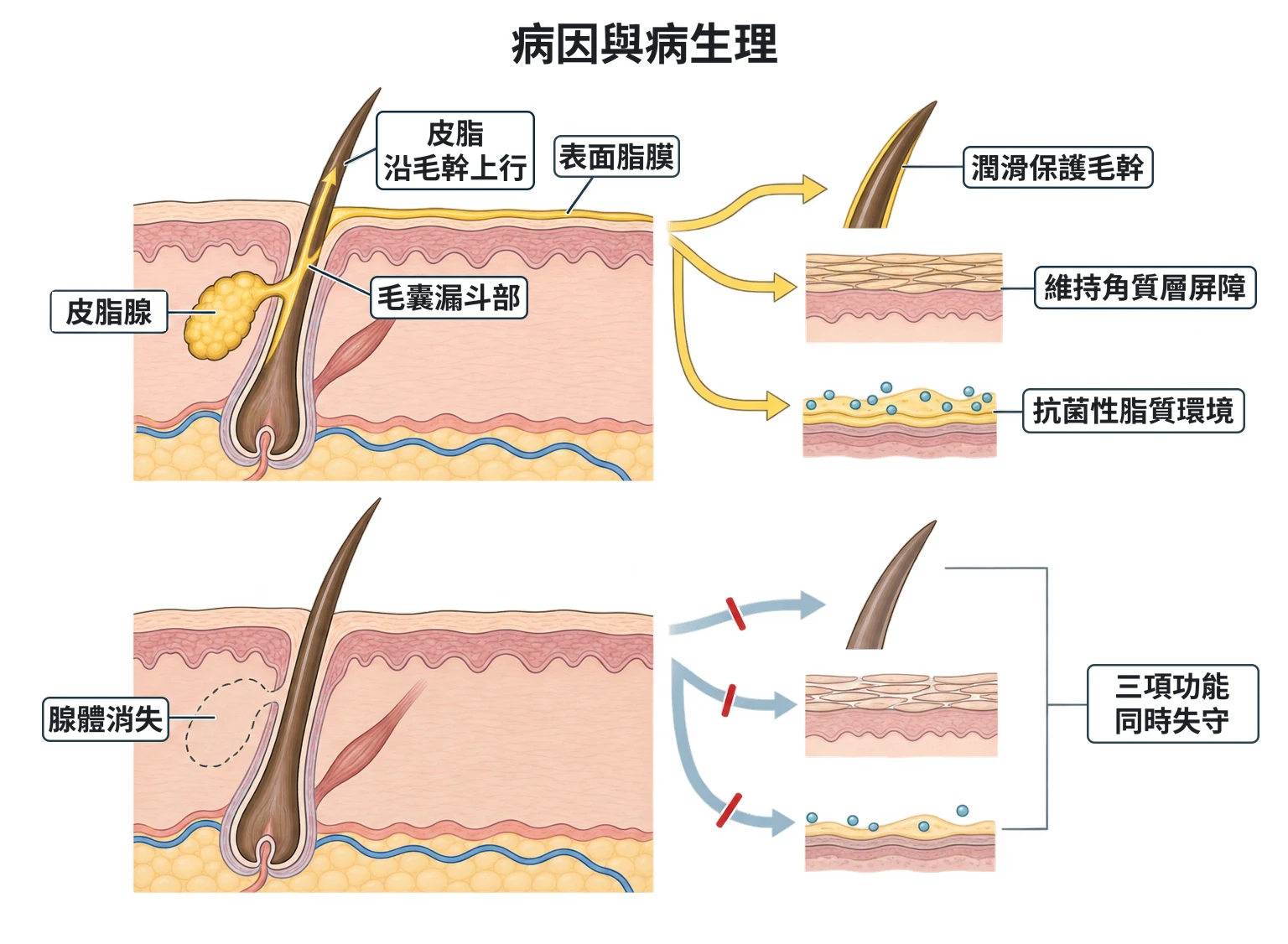 病因與病生理教學插圖