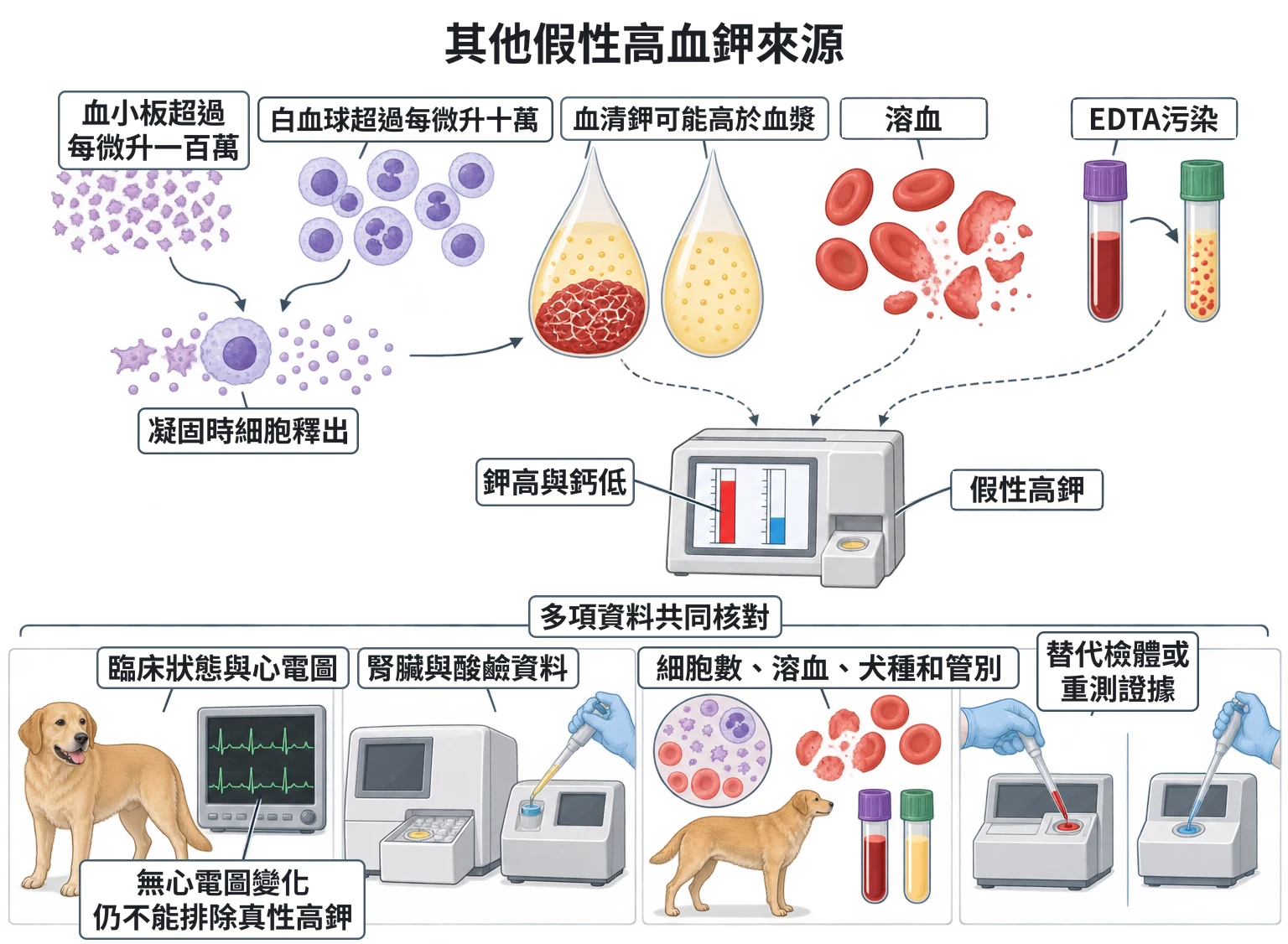 其他假性高血鉀來源教學插圖