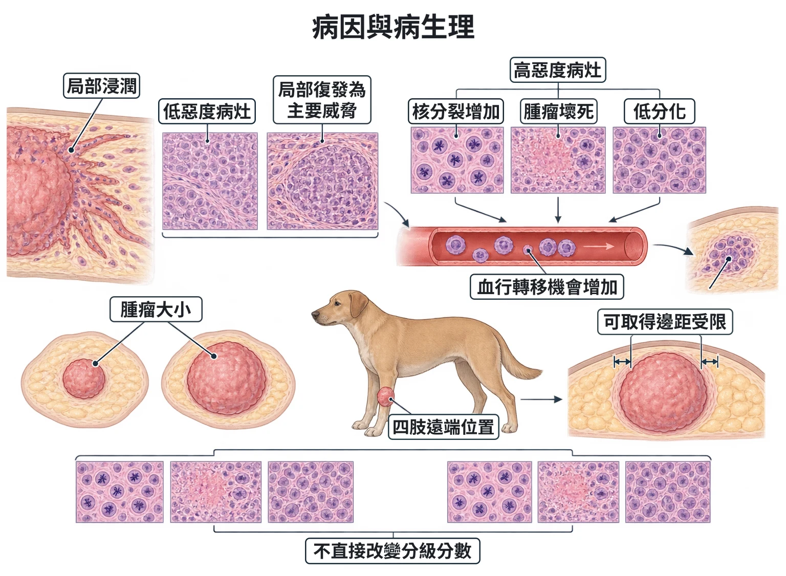 病因與病生理教學插圖