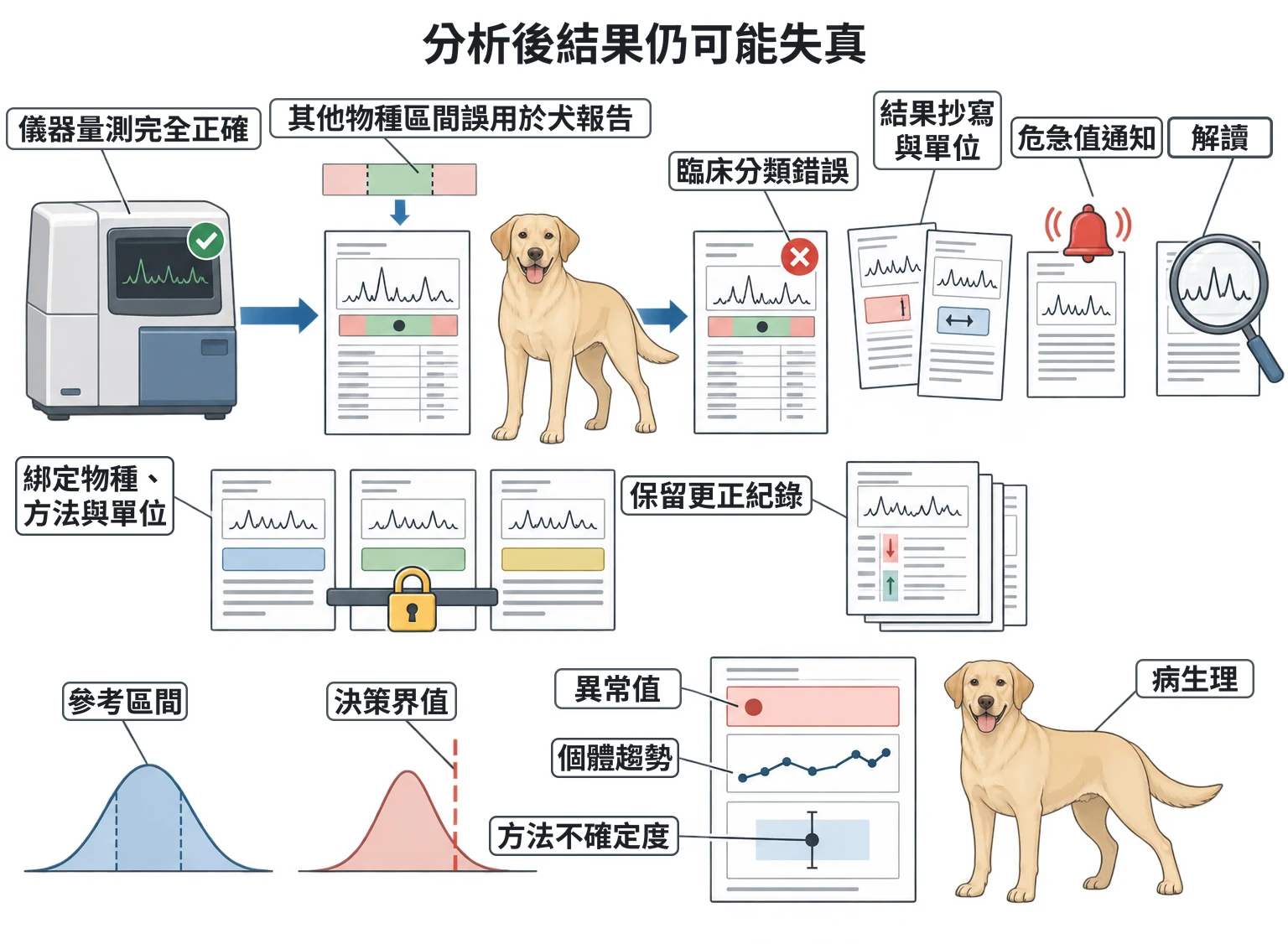 分析後結果仍可能失真教學插圖