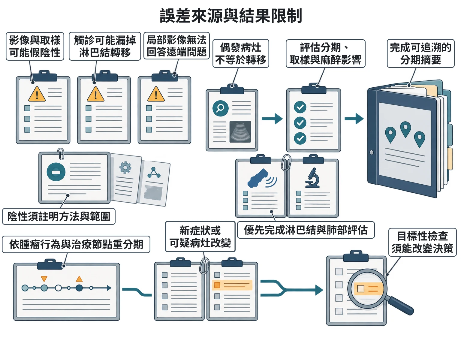 誤差來源與結果限制教學插圖
