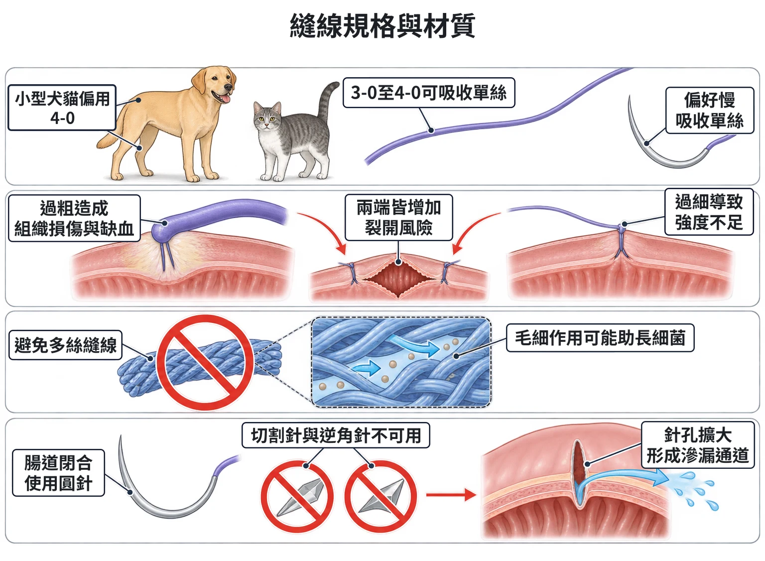 縫線規格與材質教學插圖
